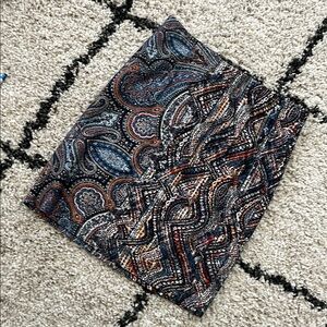 J.Jill pencilPaisley Patterned Skirt small